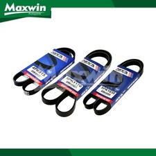 3 EPDM Serpentine Belt for 93-97 Mazda 626 99-03 Protege 4PK915 5PK1030 5PK1170 picture