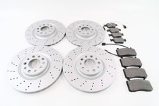 Alfa Romeo Stelvio front rear brake pads & rotors drilled upgrade picture