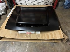 08-23 Dodge Challenger Demon Style Aluminum Hood Panel Black Primed Replacement picture