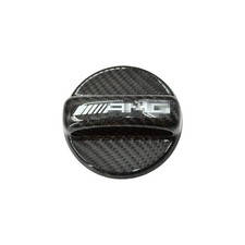 New Carbon Fiber Gas Fuel Cap Cover for Mercedes Benz C300 C63S E63S E55 AMG GTS picture