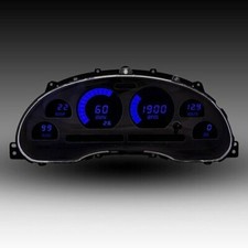 1994-2004 Mustang Digital Gauges Blue LED Intellitronix DP7009B Made In USA picture