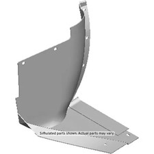 Genuine GM Passenger Side Front Wheelhouse Rear Liner 15806318 picture