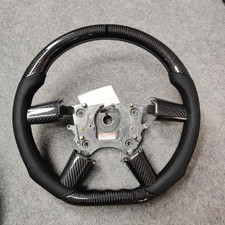 Real Carbon Fiber Steering Wheel Perforated Fit For Pontiac GTO/Holden 2004-2006 picture
