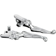 Kuryakyn 1049 Chrome Silhouette Clutch & Brake Levers for Harley picture