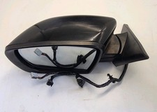Maserati Ghibli 14-17 Left Side View Mirror Driver OEM Black complete.  picture