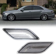 White LED Clear Side Marker Light For 2010-2013 Mercedes Benz W212 Sedan Wagon picture