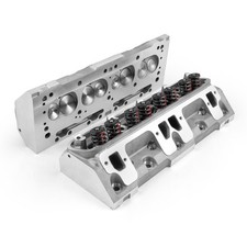 Mopar Chrysler SB 318 360 170cc 65cc Hydraulic Flat Assembled Cylinder Heads picture