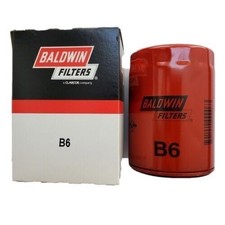 B6 Baldwin Lube Oil Filter Replaces GMC 25013454, WIX 51061 (Pack of 6) picture