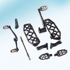 Bronze MX Floorboards Footboards for Harley Touring CVO/Road King Glide 2014-24 picture