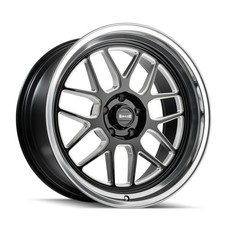 Ridler Wheels 611 20x10 +0 Black Milled With Diamond Cut Lip 5x127 5x5 (QTY 1) picture