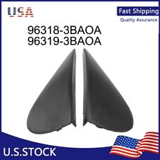 Pair Car Side Mirror Corner Triangle Fender Cover Trim For Nissan Versa 2012-19 picture