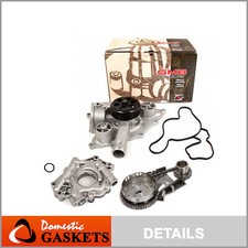 Timing Chain Kit Water Oil Pump Fit 05-10 Dodge Chrysler Jeep 6.1 HEMI VIN W picture