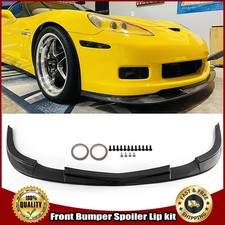 For 05-13 Corvette C6 Z06 | EOS ZR1 Style Carbon Fiber Front Bumper Lip Splitter picture