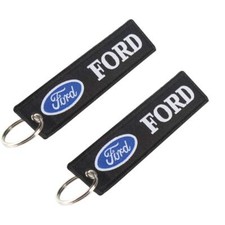 2 pcs in Set Ford Keychain Double Sided for Motorcycles, Car, Bike, Jet tag picture