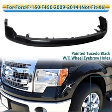 Tuxedo Black Front Bumper Upper Cover Molding Panel For 2009-14 Ford F-150 F150 picture
