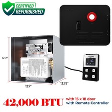 【90% NEW】RV Tankless Water Heater FS06B1S InstaShower 6 with 15x18 Black Door picture