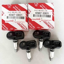 4PCS Genuine Tire Pressure Sensor TPMS 42607-33021 PMV-107J For Toyota Lexus picture