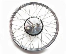 Complete Vintage Front Half Width Wheel 19 Inch Rim With Brake System @US picture