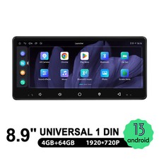 JOYING Universal 8.9 Inch Touch Screen 4+64GB Android 13 GPS Navigation FM Radio picture