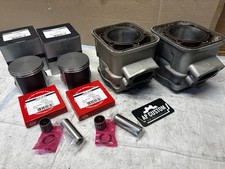 Seadoo 717 720 Silver Top End Rebuild Kit Cylinder 6923230 Piston Gasket Set 12 picture
