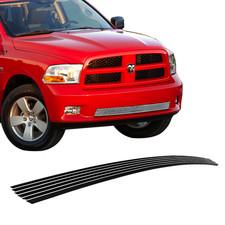 Fits 2009-2012 Dodge Ram 1500 Sport/Express Chrome Bumper Aluminum Billet Grille picture