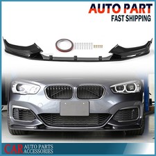 For BMW 1Series F20 F21 LCI Carbon ABS Front Spoiler Splitter Lips M Sport 15-19 picture