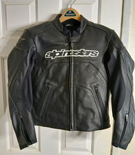 Alpinestars Stella GP-Plus Women's Leather Motorcycle Jacket - Size US 8/ EUR 44 picture
