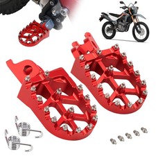 CNC Wide Dirt Bike Foot Pegs For Honda CR125 CRF150R CRF250R CRF450R/RX CRF1000L picture