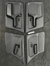 85-91 BMW Sedan Door Card Front Rear Panels OEM 325e 318i 325i E30 picture
