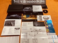 💥 2017 MERCEDES SL SL450 SL550 SL63 SL65 AMG OWNERS MANUAL SET (NEWEST UPDATE) picture