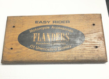 Original Flanders Easy Rider Wood Sign Very Cool G2U picture