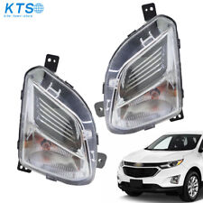 Pair Clear Lens Front Bumper Halogen Fog Light For 2018-2020 Chevy Equinox picture