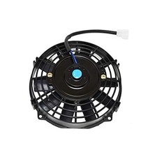 Universal High Performance Radiator Cooling Fan 12V 1700 CFM Black Reversible Fl picture