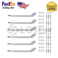 6x Chrome Fender Side Molding Trim 9 1/4