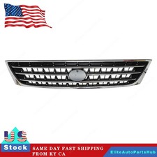 Chrome Black Front Grille Fits For 2003 2004 Toyota Avalon TO1200265 53100AC060 picture