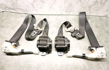16-19 NISSAN SENTRA FRONT SEAT BELTS SEATBELTS BLACK DRIVER & PASSENGER SET OEM picture