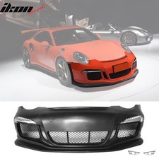 Fits 05-12 Porsche Carrera 911 997 to 991 GT3 RS Style Front Bumper Cover w/ DRL picture