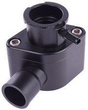JEGS Intake Manifold Coolant Filler Neck Kit [Black Anodized Billet Aluminum] picture