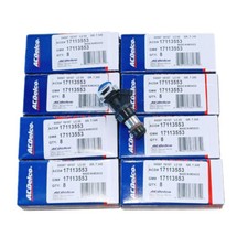 8X GENUINE OEM Fuel Injectors For 99-07 Chevy Silverado 4.8L 5.3L 6.0L 17113553 picture