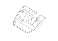 Genuine Kia Interior Rear View Mirror Cover 96030-R5000 picture