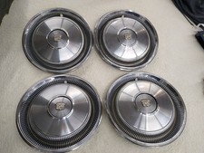 Set Of 4.   1970 70 CADILLAC CADY FLEETWOOD DEVILLE  HUBCAPS WHEEL COVERS  picture
