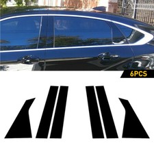 For 2014-2020 Chevy Impala Glossy Black Pillar 6pcs Posts Set Door Trim Cover picture