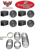 8 Enginetech Hypereutectic Pistons & Rings 2006-2017 Chevrolet 6.0 LY6 L96 GenIV picture