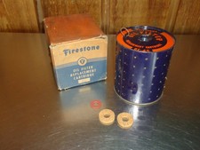 New NOS Vintage Firestone Cannister Oil Filter PF-4-S 1939 1940 1941 Studebaker picture