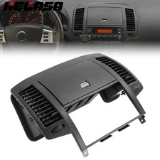 Black For 2005-2006 Nissan Altima Center Dash Radio Bezel Storage Cubby Vent picture