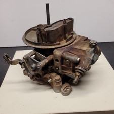 0-4412S 2 Barrel Carburetor  Holley 500 CFM w/ Manual Choke + Mr Gasket Plate picture