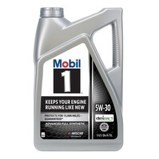 Mobil 1 Advanced Full Synthetic Motor Oil 5W-30, 5 Quart picture