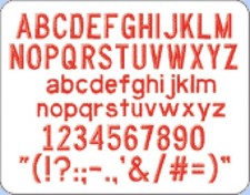 Dash Designs Custom Dash Cover Embroidery Add-On for 1-12 Letters picture
