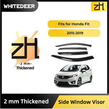 Fits for  Honda Fit 2015-2019 Side Window Visor Sun Rain Deflector Guard picture