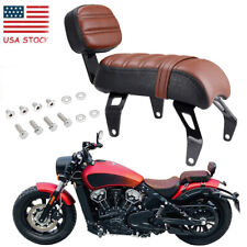 Rear Seat Backrest w/ bracket Pad For Indian Scout Bobber Twenty Sixty ABS picture